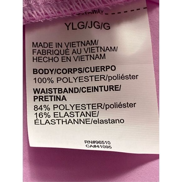 Under Armour GIRL’S YLARGE Pink FlyBy Shorts - Picture 7 of 8